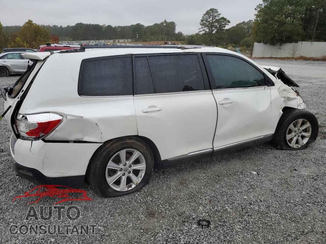 TOYOTA HIGHLANDER 2013 - 5TDZK3EH8DS105681