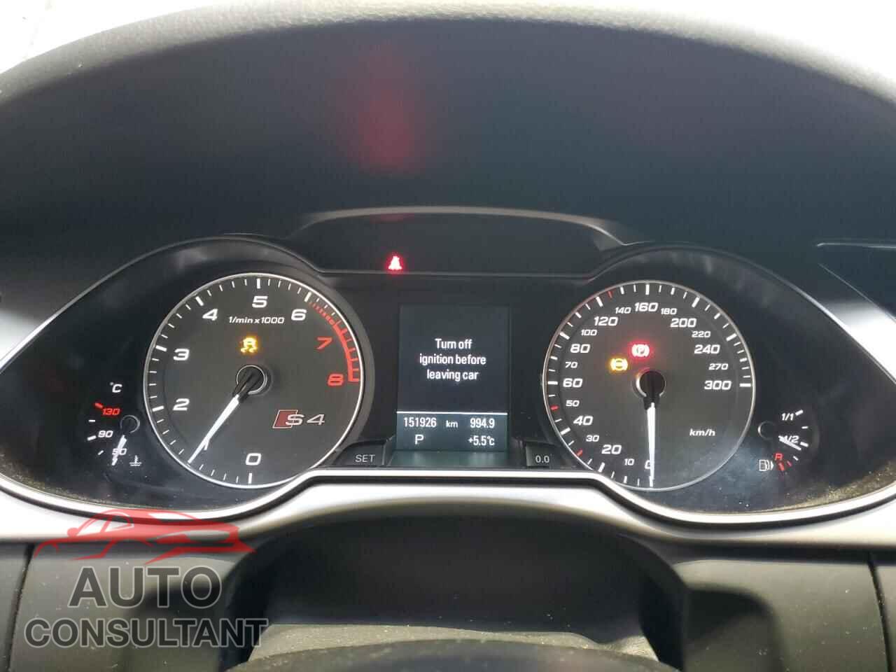 AUDI S4/RS4 2014 - WAUFGCFL3EA005085