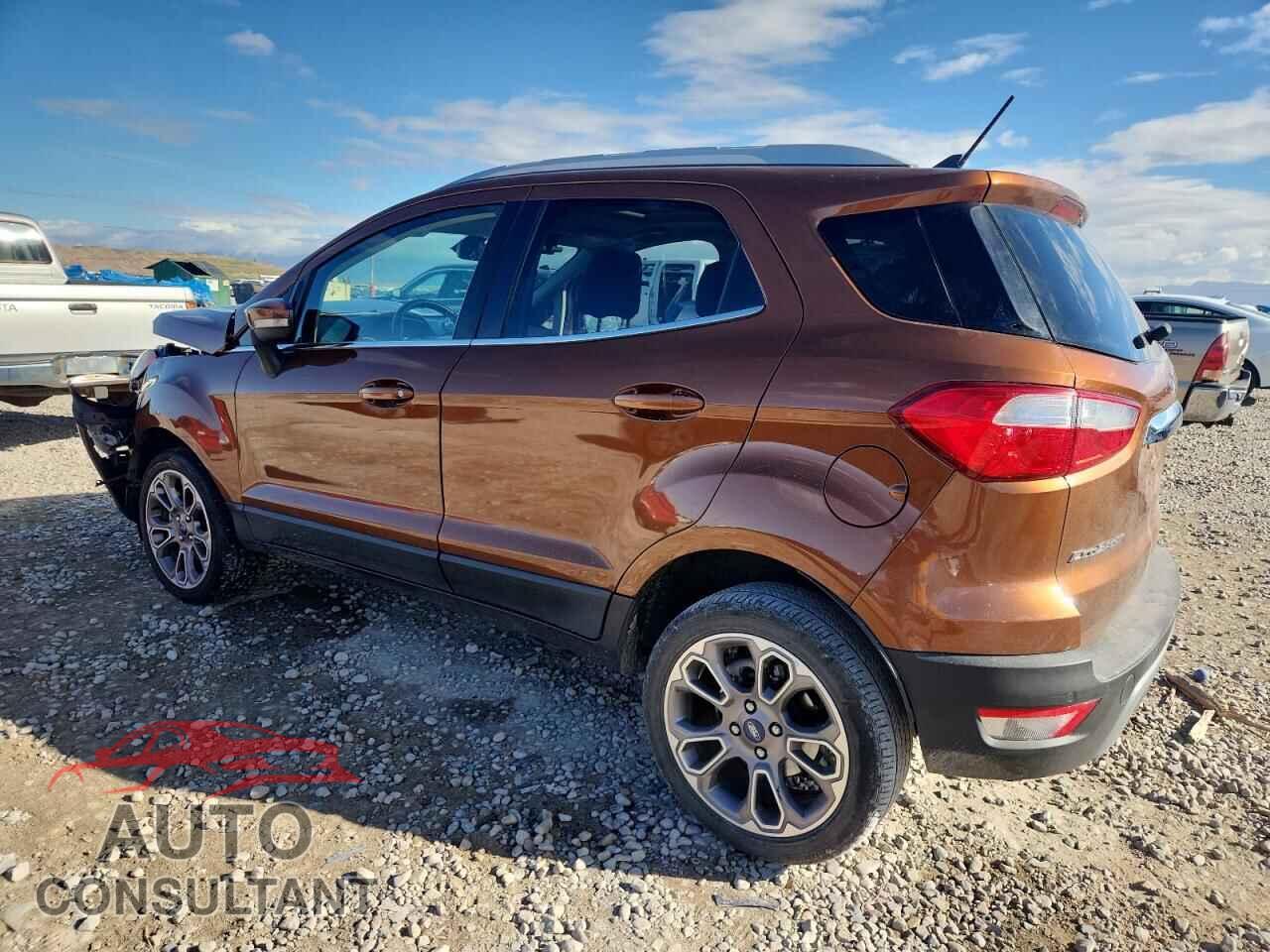 FORD ECOSPORT 2019 - MAJ6S3KL3KC267556