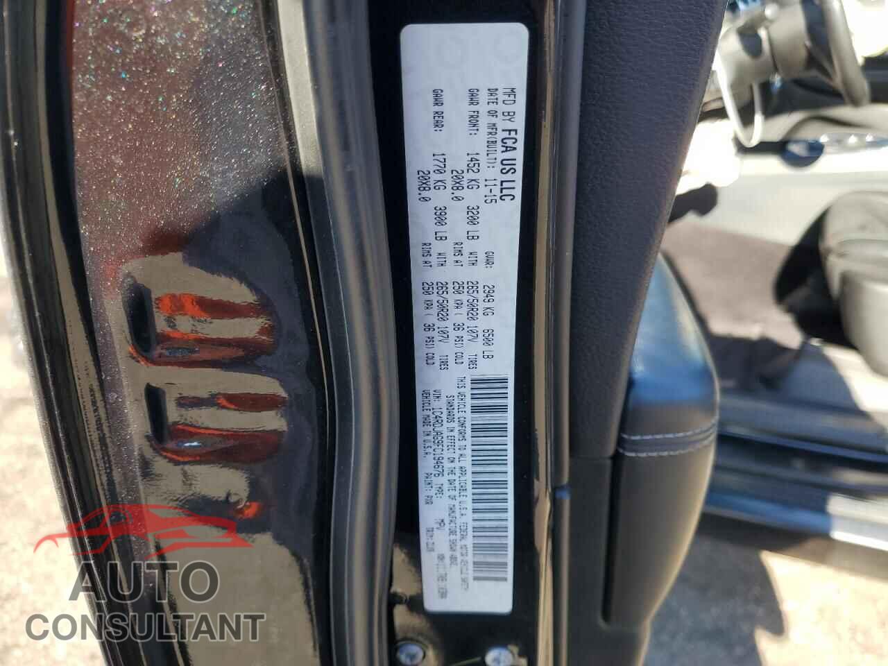DODGE DURANGO 2015 - 1C4RDJAG9FC194676