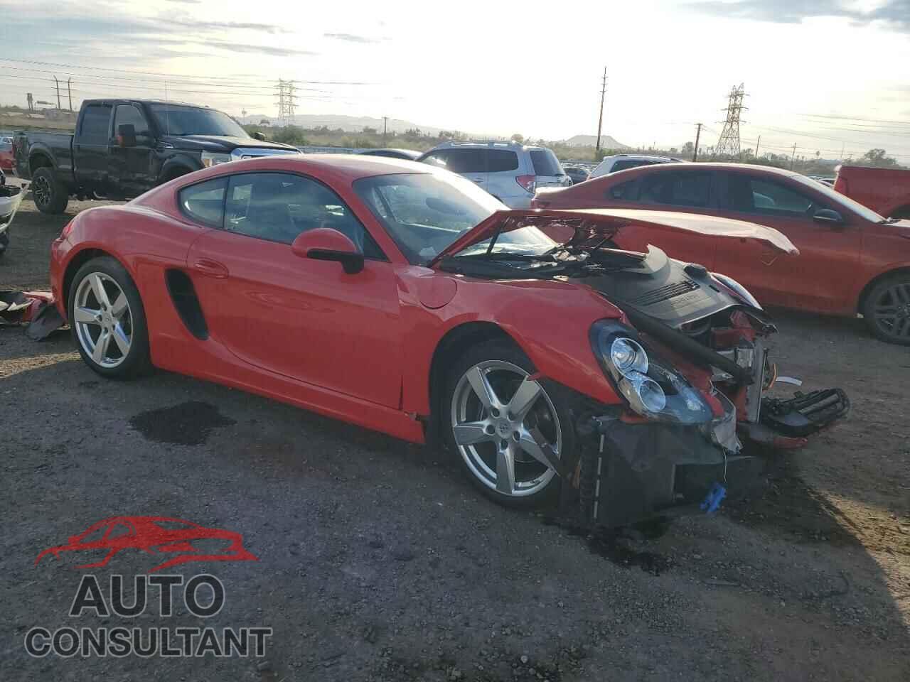 PORSCHE CAYMAN 2015 - WP0AA2A84FK164124