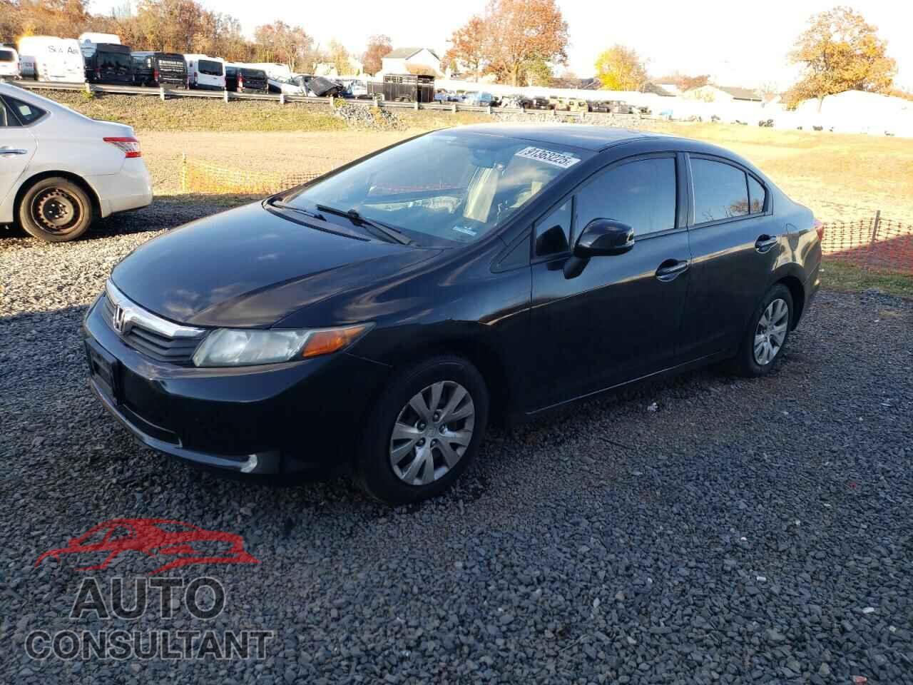 HONDA CIVIC 2012 - 2HGFB2F53CH590702