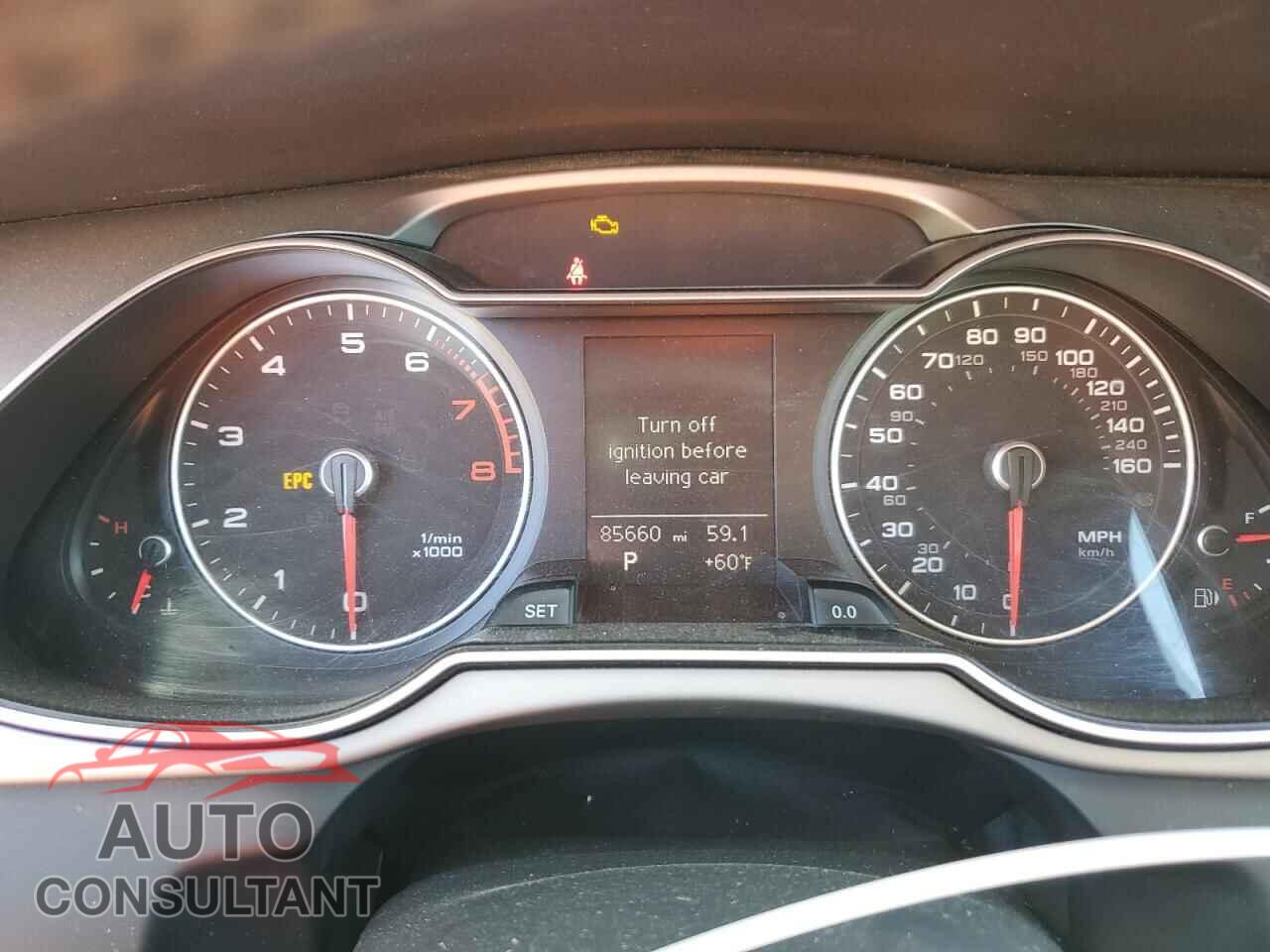 AUDI A4 2013 - WA19FBFLXDA145544