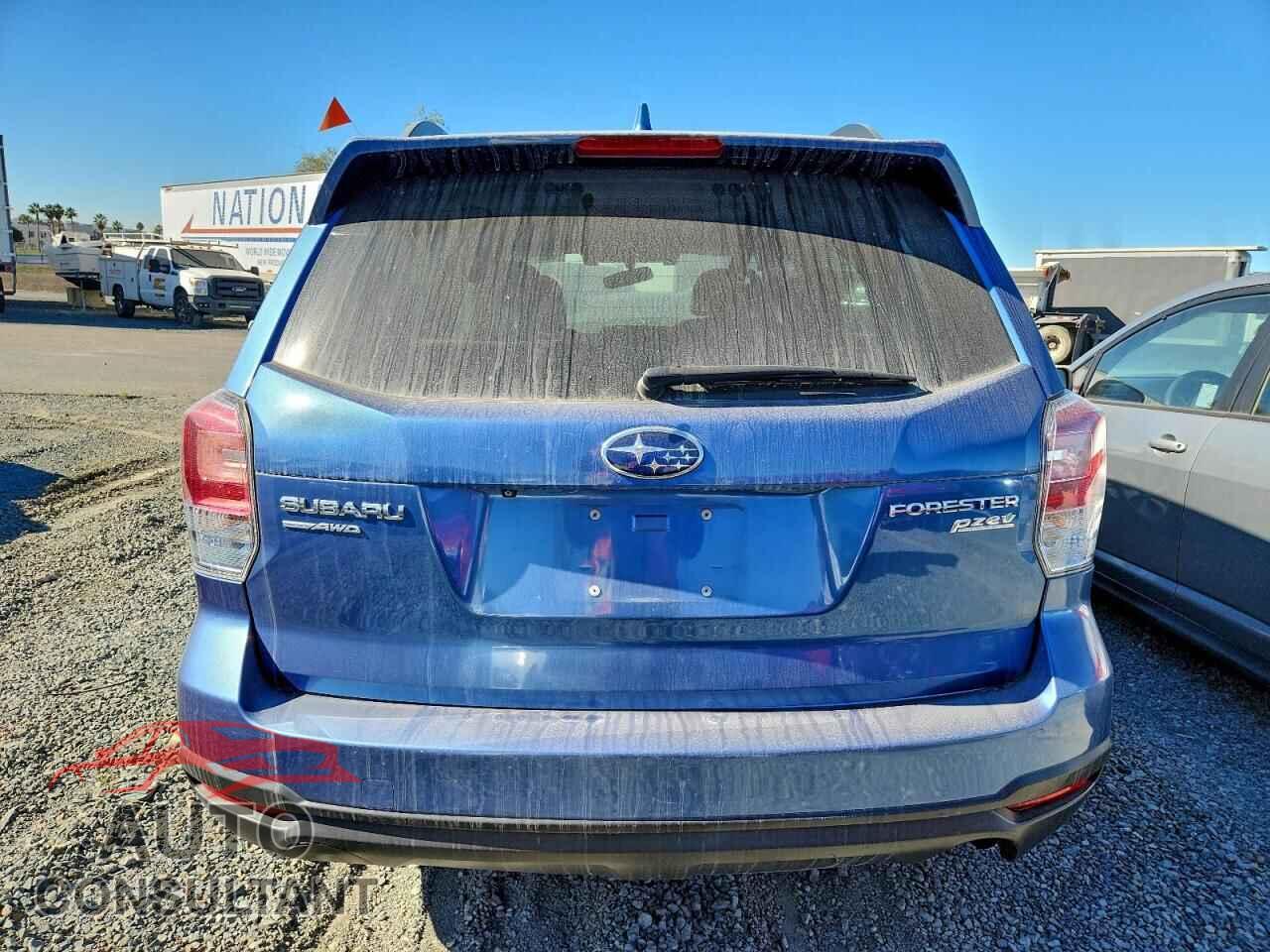 SUBARU FORESTER 2017 - JF2SJAGC6HH596855