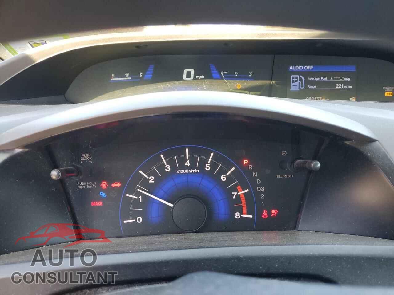 HONDA CIVIC 2012 - 19XFB2F51CE344600