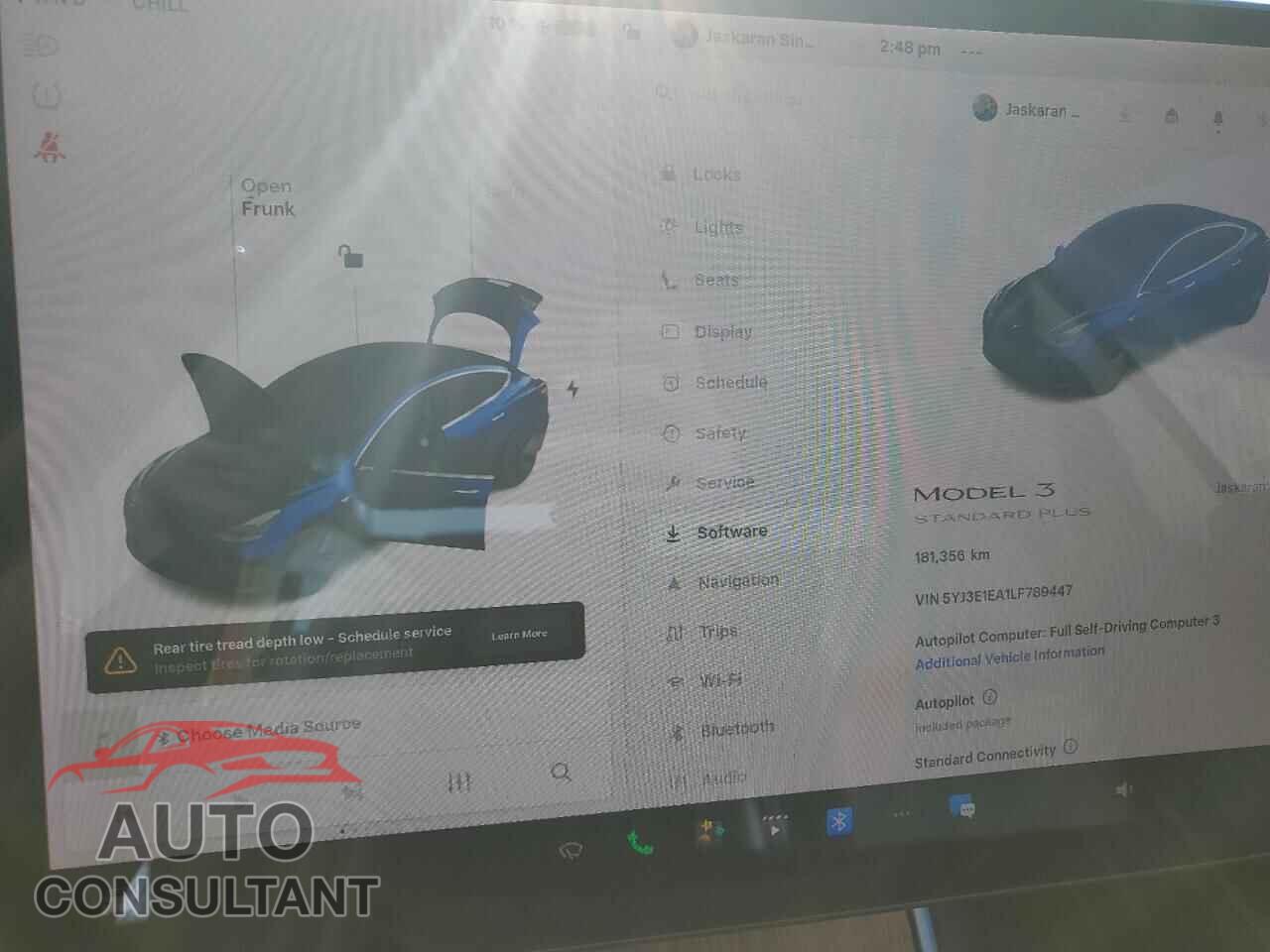 TESLA MODEL 3 2020 - 5YJ3E1EA1LF789447