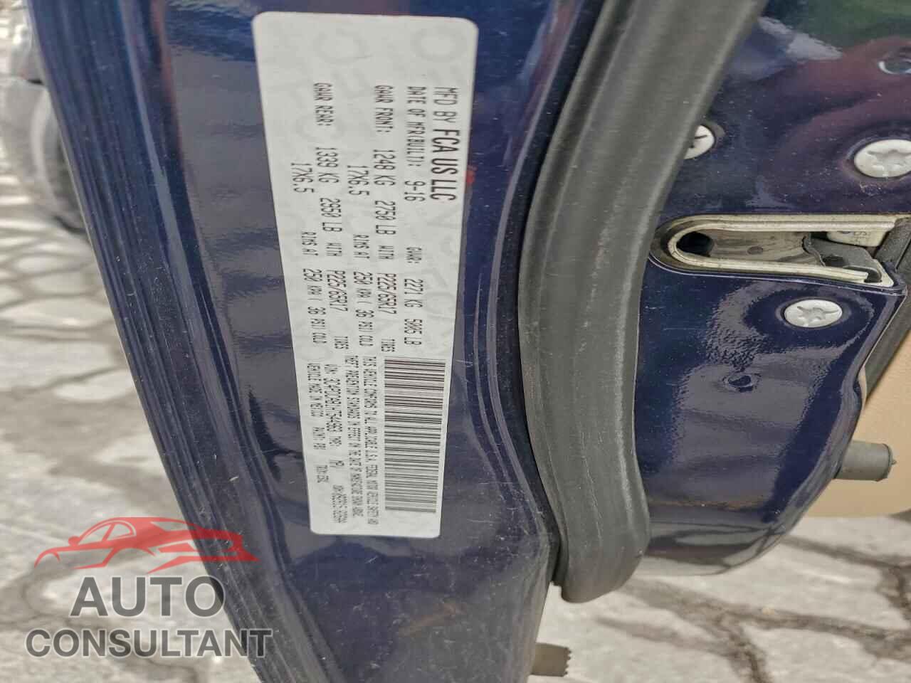 DODGE JOURNEY 2017 - 3C4PDCAB1HT544963