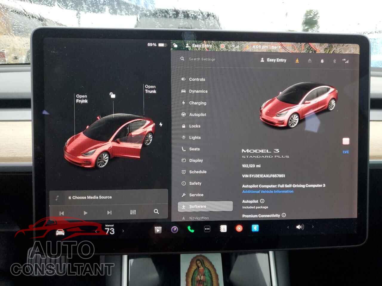 TESLA MODEL 3 2020 - 5YJ3E1EAXLF657951