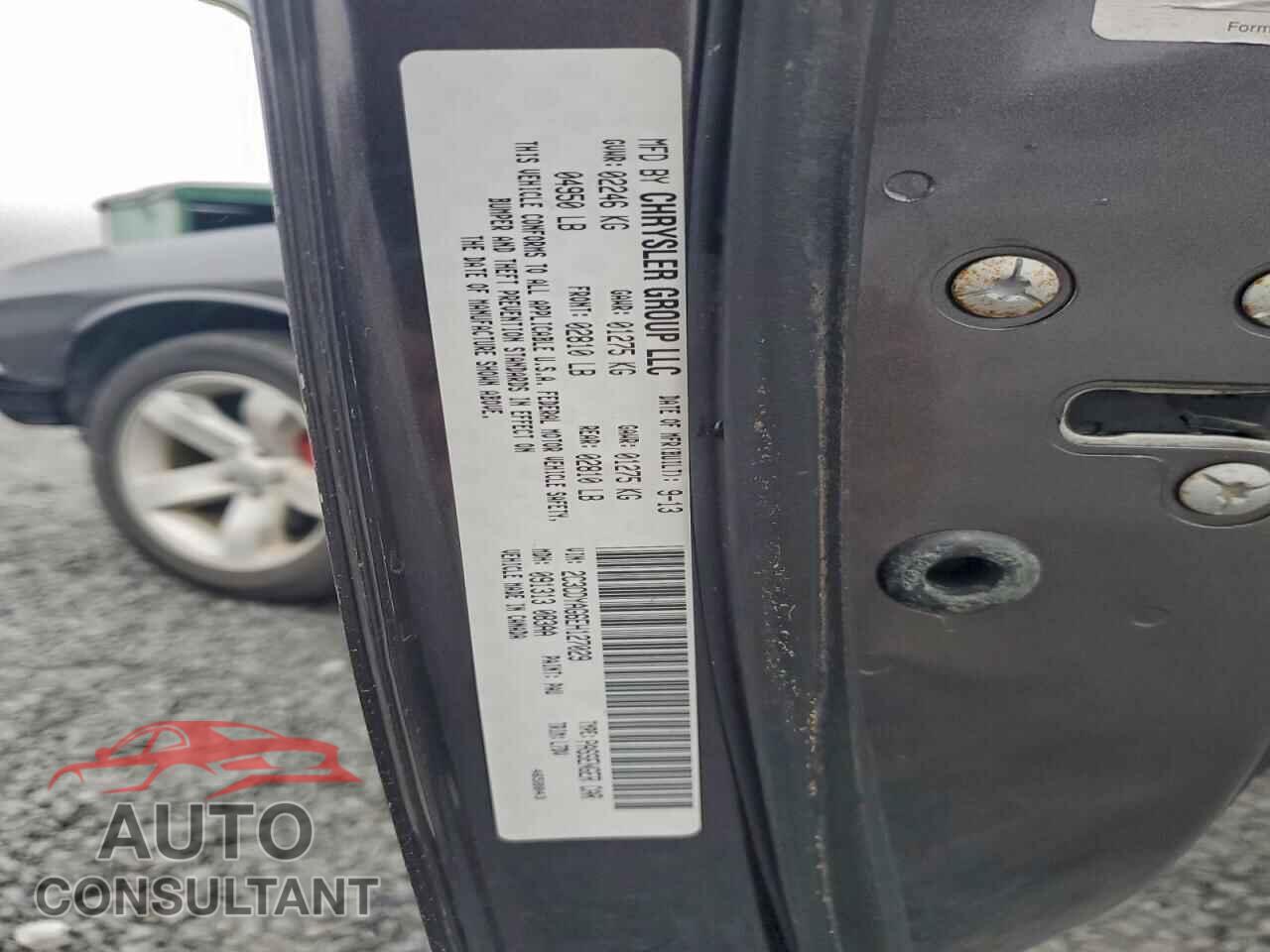 DODGE CHALLENGER 2014 - 2C3CDYAG6EH127029