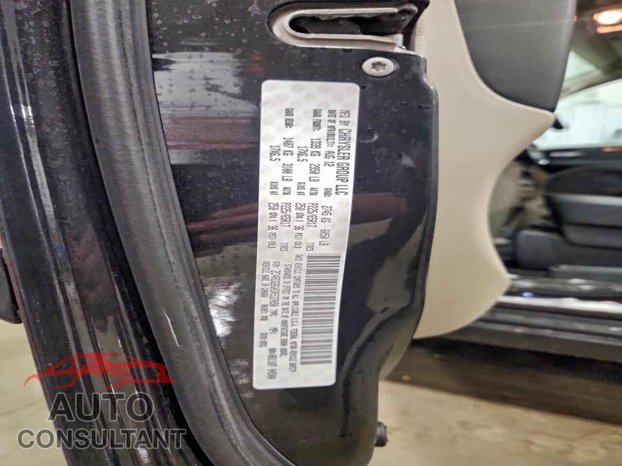 DODGE CARAVAN 2013 - 2C4RDGBG0DR537090