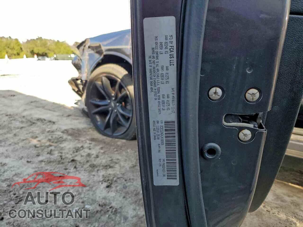 DODGE CHALLENGER 2018 - 2C3CDZAGXJH182020