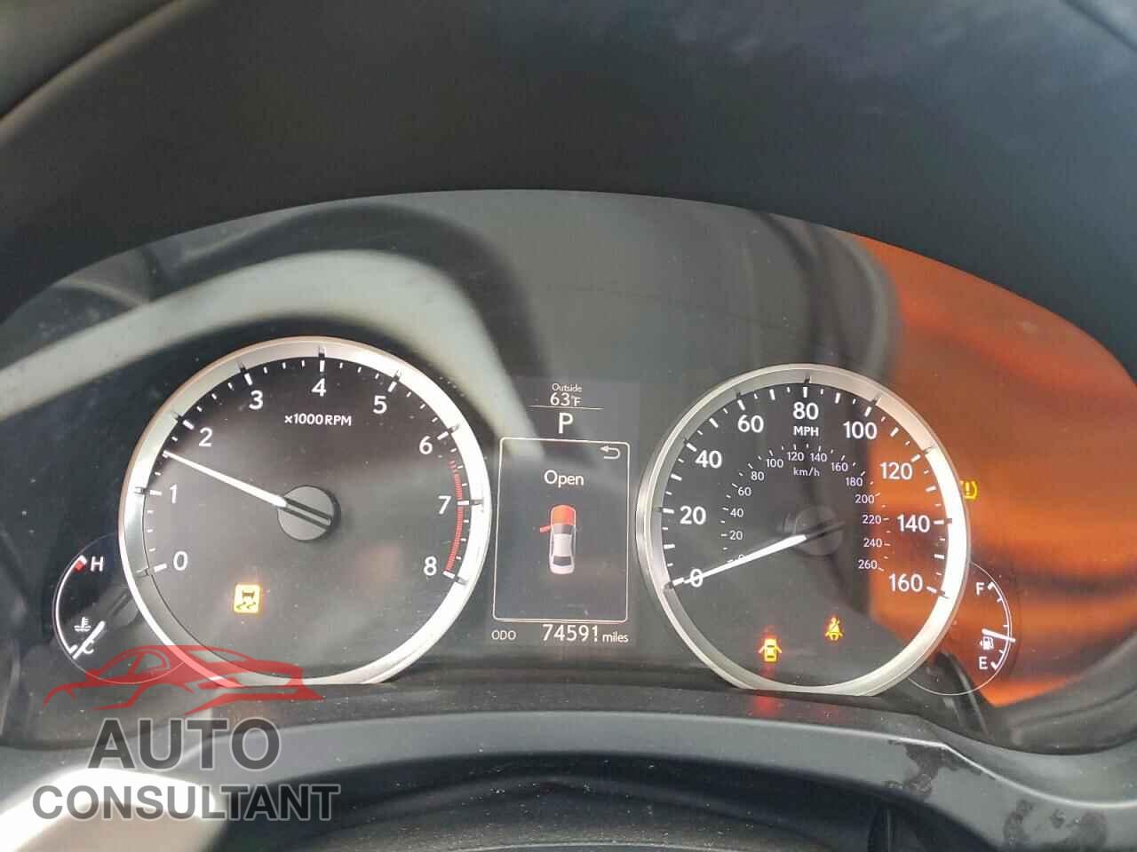 LEXUS IS 2015 - JTHBF1D23F5075763