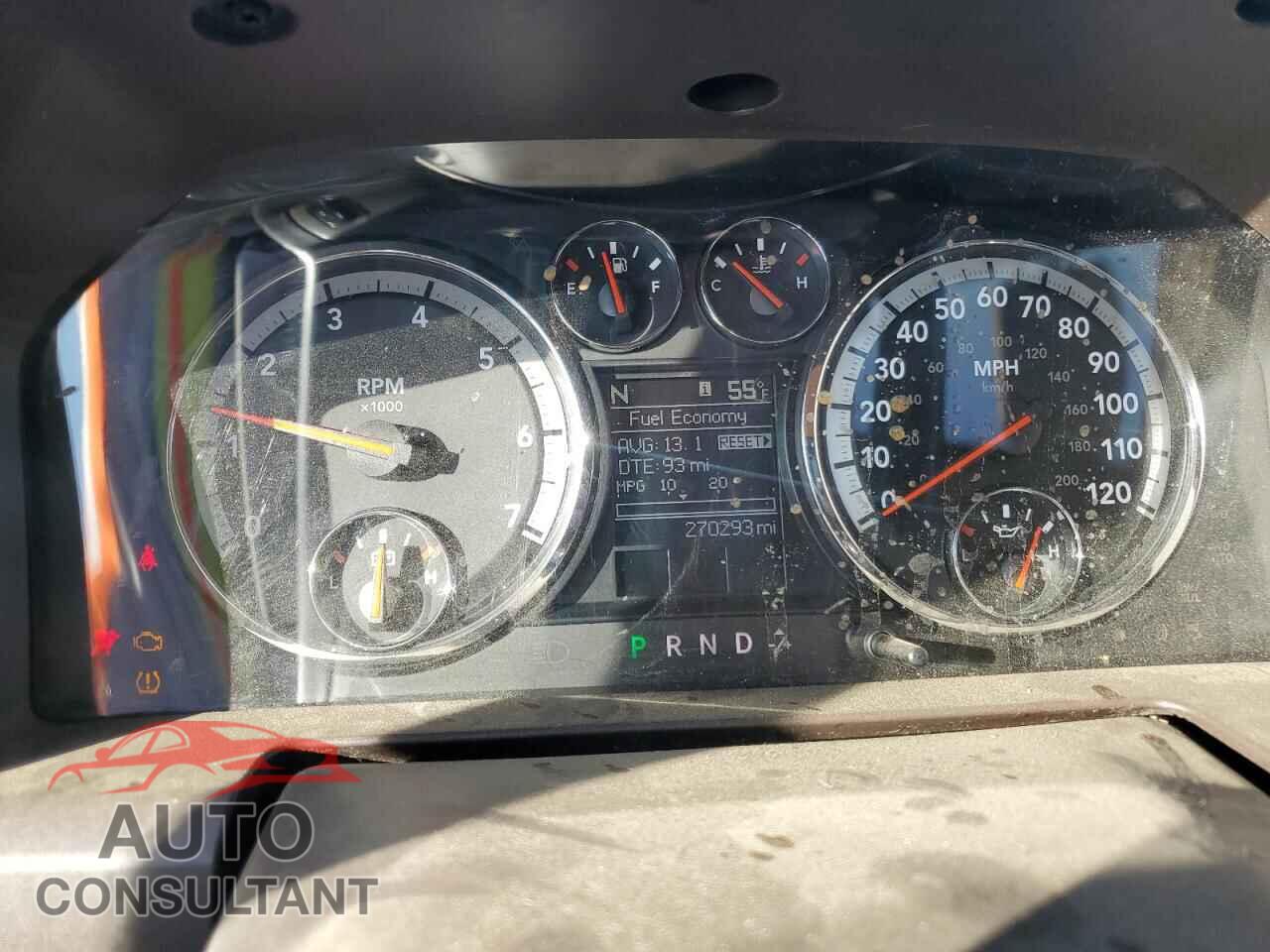 DODGE RAM 1500 2012 - 1C6RD6LT4CS301620