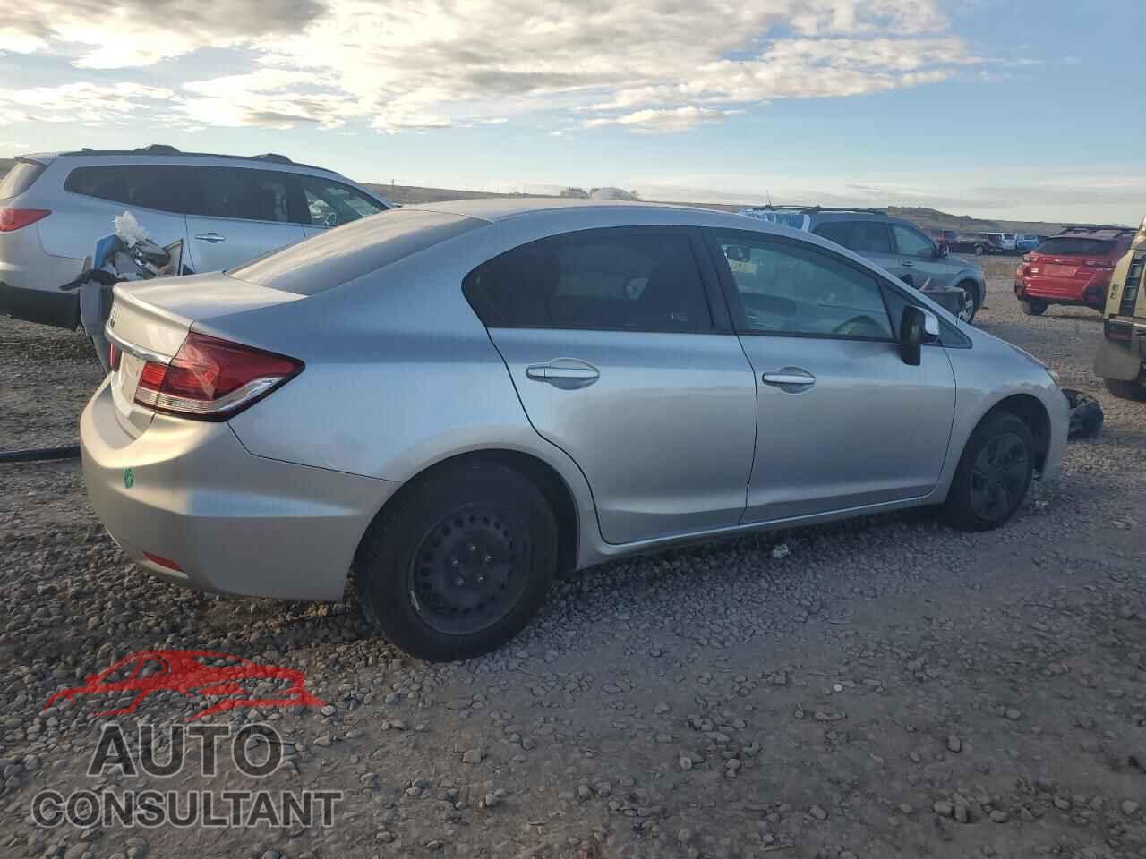 HONDA CIVIC 2013 - 2HGFB2F51DH600242