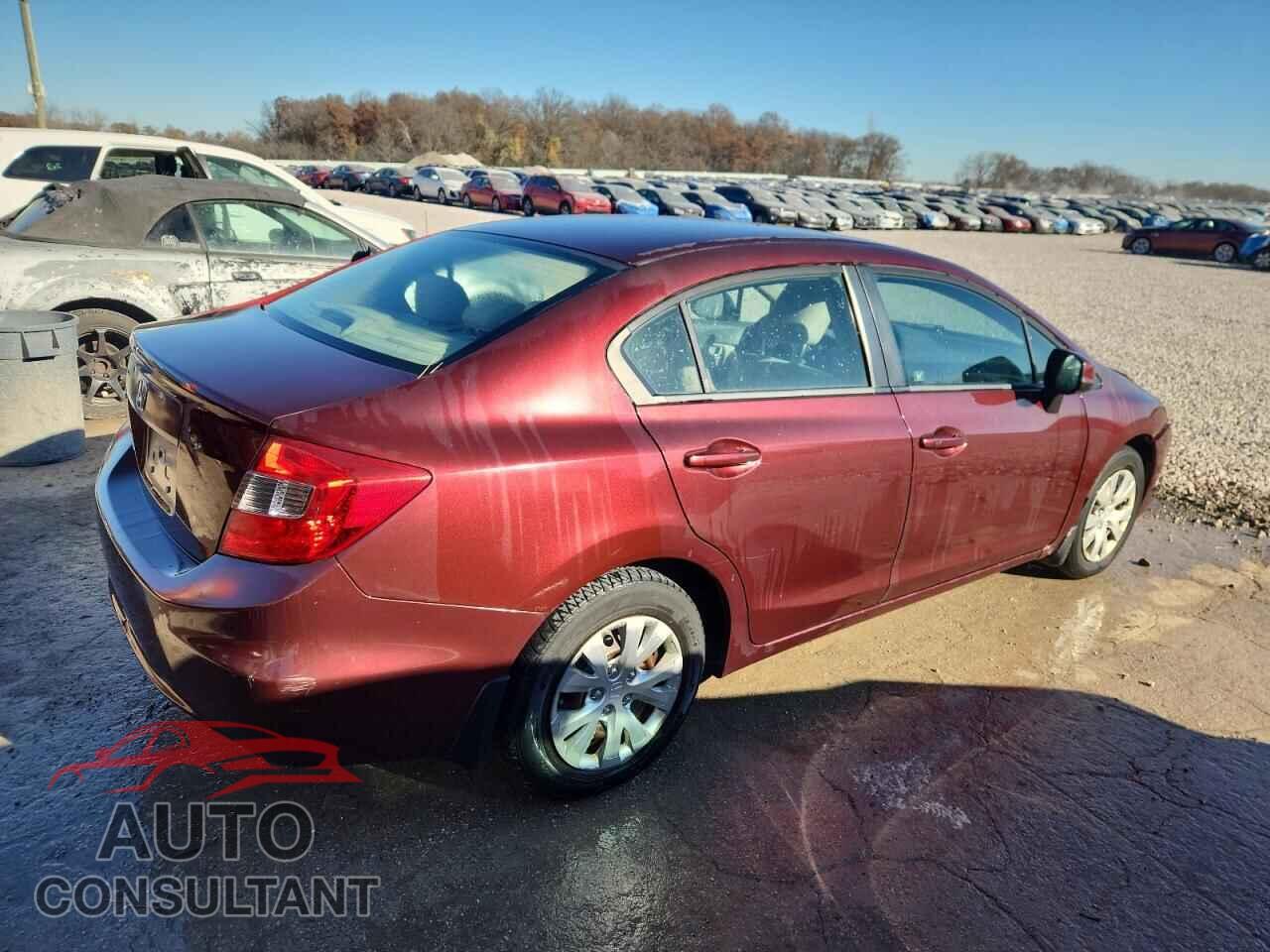 HONDA CIVIC 2012 - 19XFB2F50CE043820