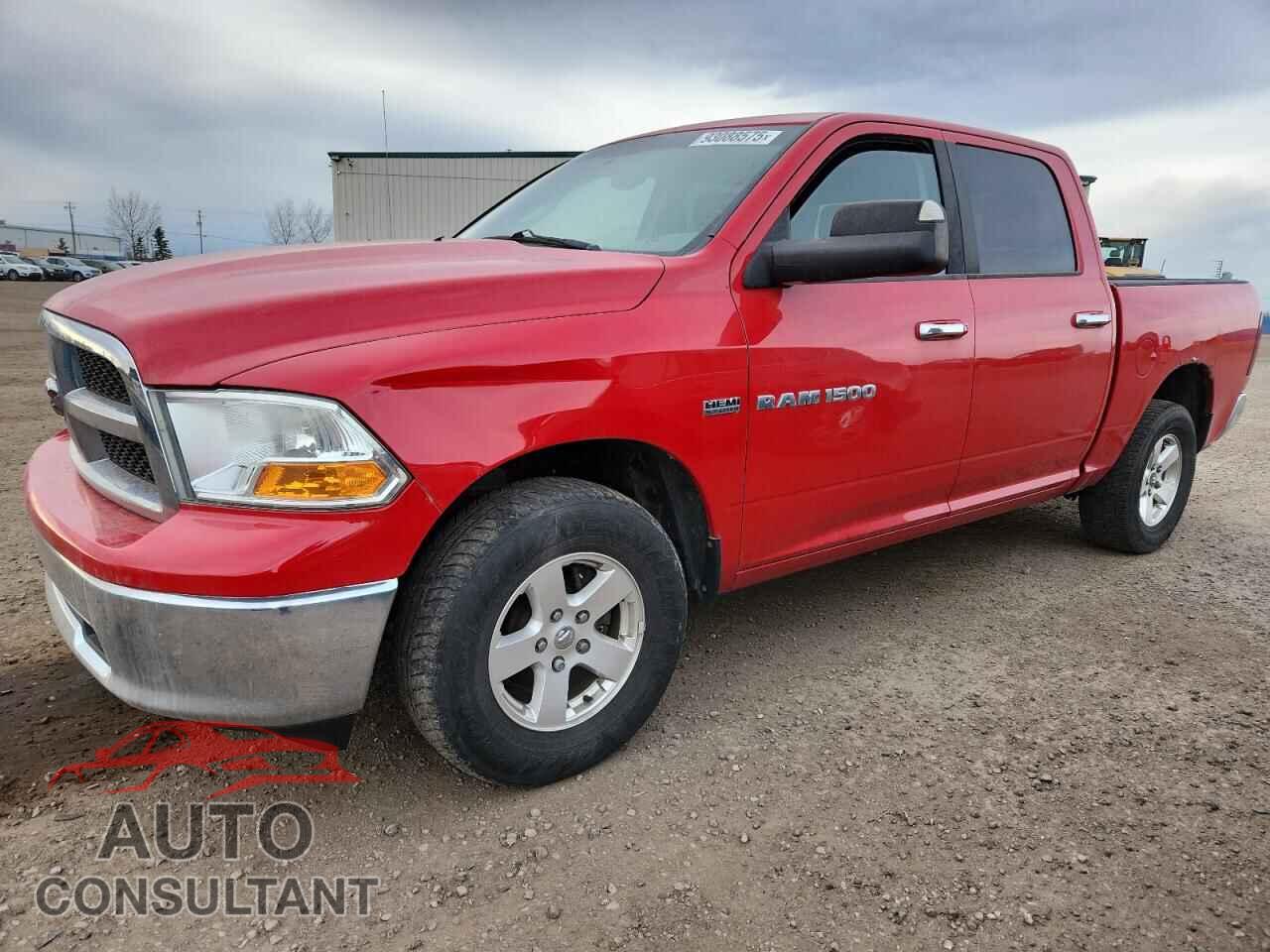 DODGE RAM 1500 2012 - 1C6RD7LT3CS134589