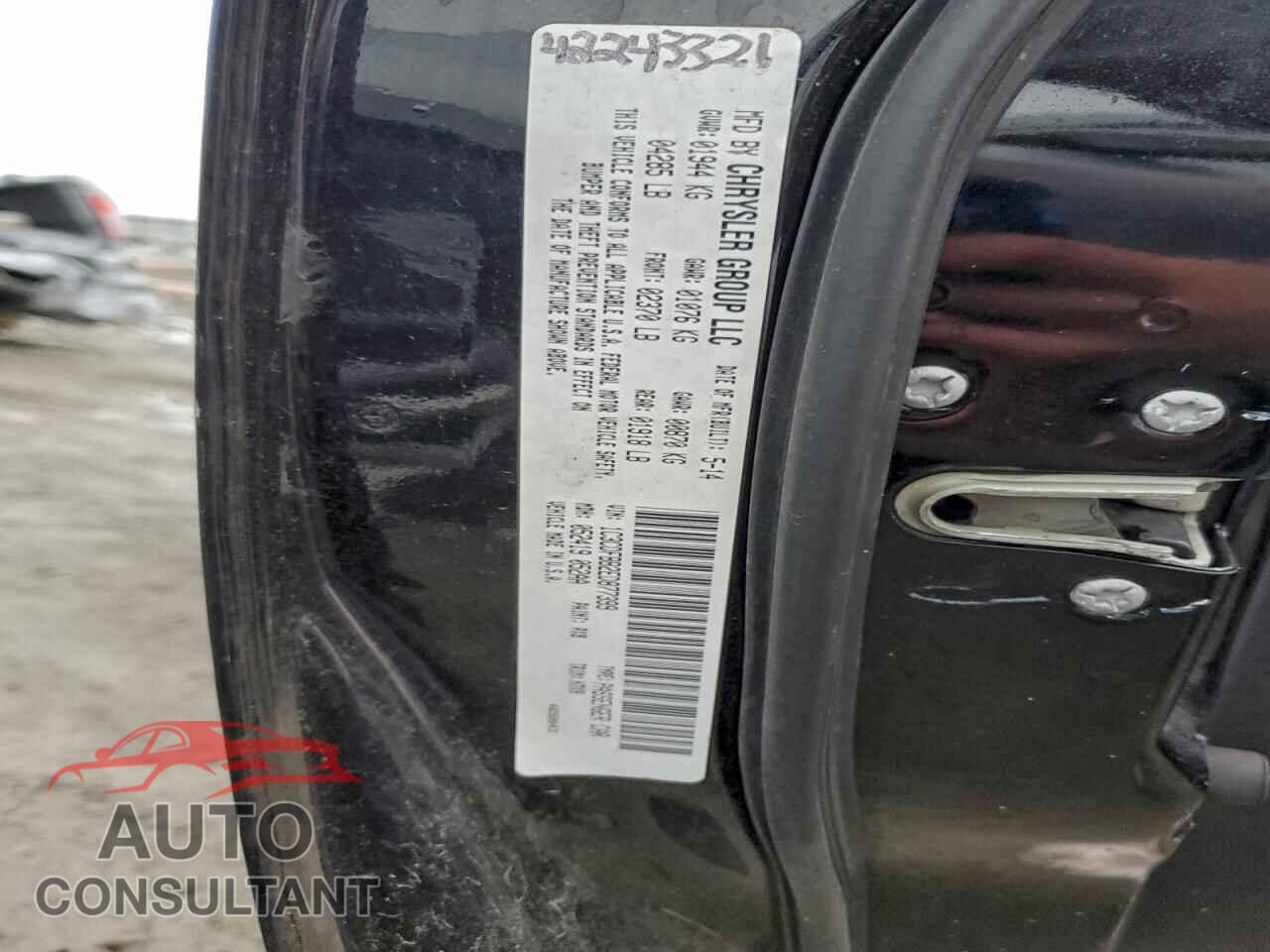 DODGE DART 2014 - 1C3CDFBB2ED877399