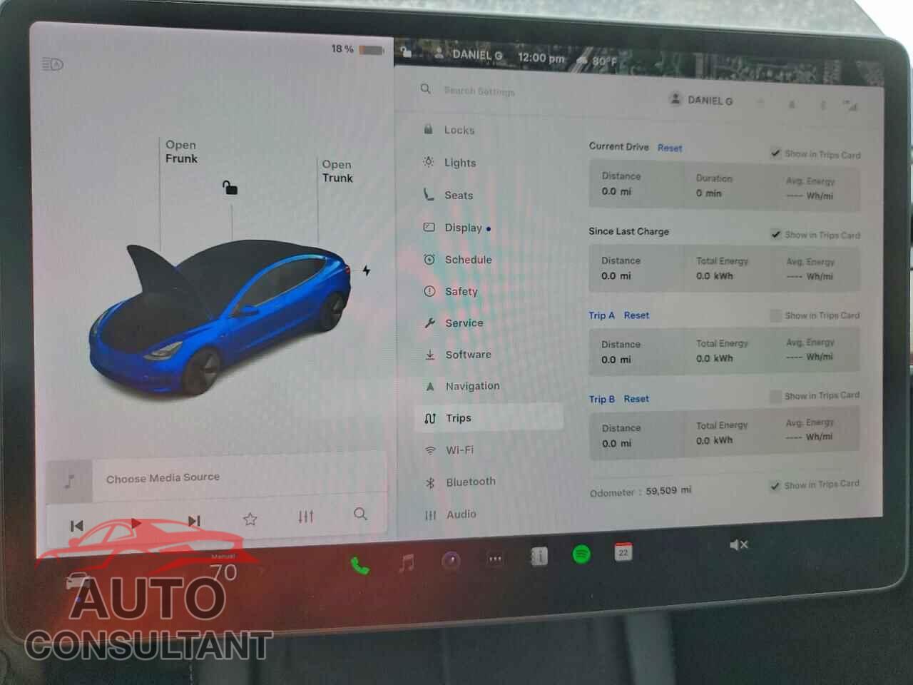 TESLA MODEL 3 2022 - 5YJ3E1EB5NF104927