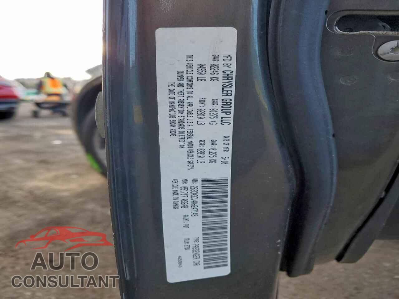 DODGE CHARGER 2010 - 2B3CA3CV4AH247149