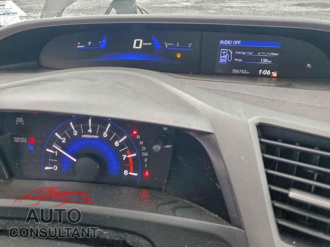 HONDA CIVIC 2012 - 2HGFB2F42CH100287