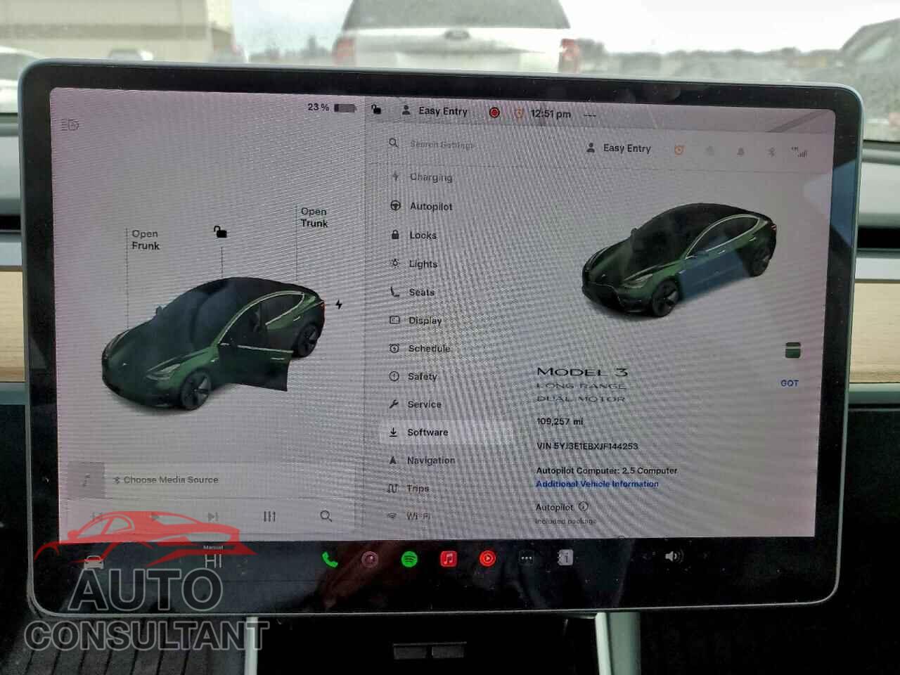 TESLA MODEL 3 2018 - 5YJ3E1EBXJF144253