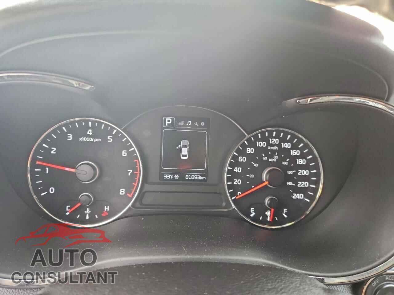 KIA FORTE 2017 - 3KPFL4A81HE145452