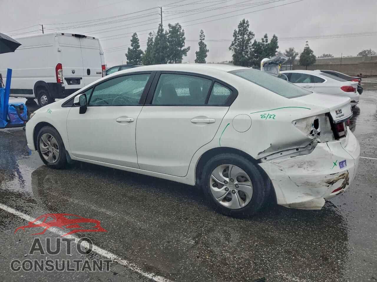 HONDA CIVIC 2013 - 19XFB2F58DE256774
