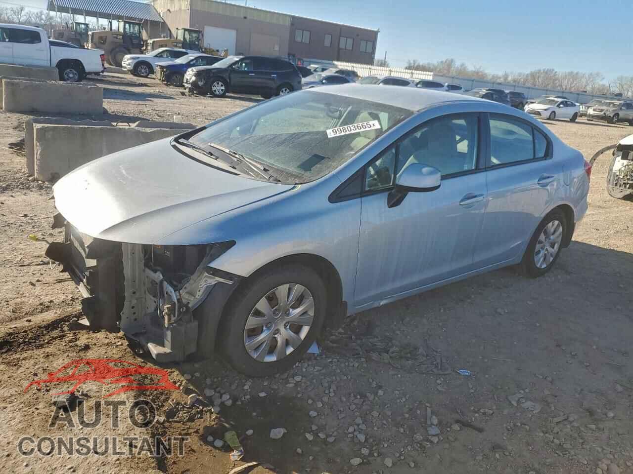 HONDA CIVIC 2012 - 19XFB2F58CE005641