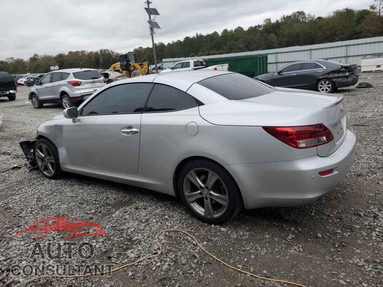 LEXUS IS 2012 - JTHFF2C27C2524769