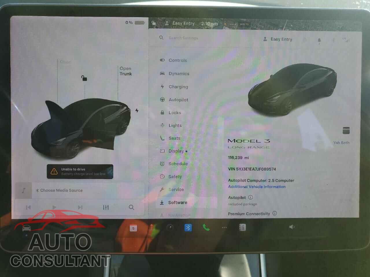 TESLA MODEL 3 2018 - 5YJ3E1EA7JF089574