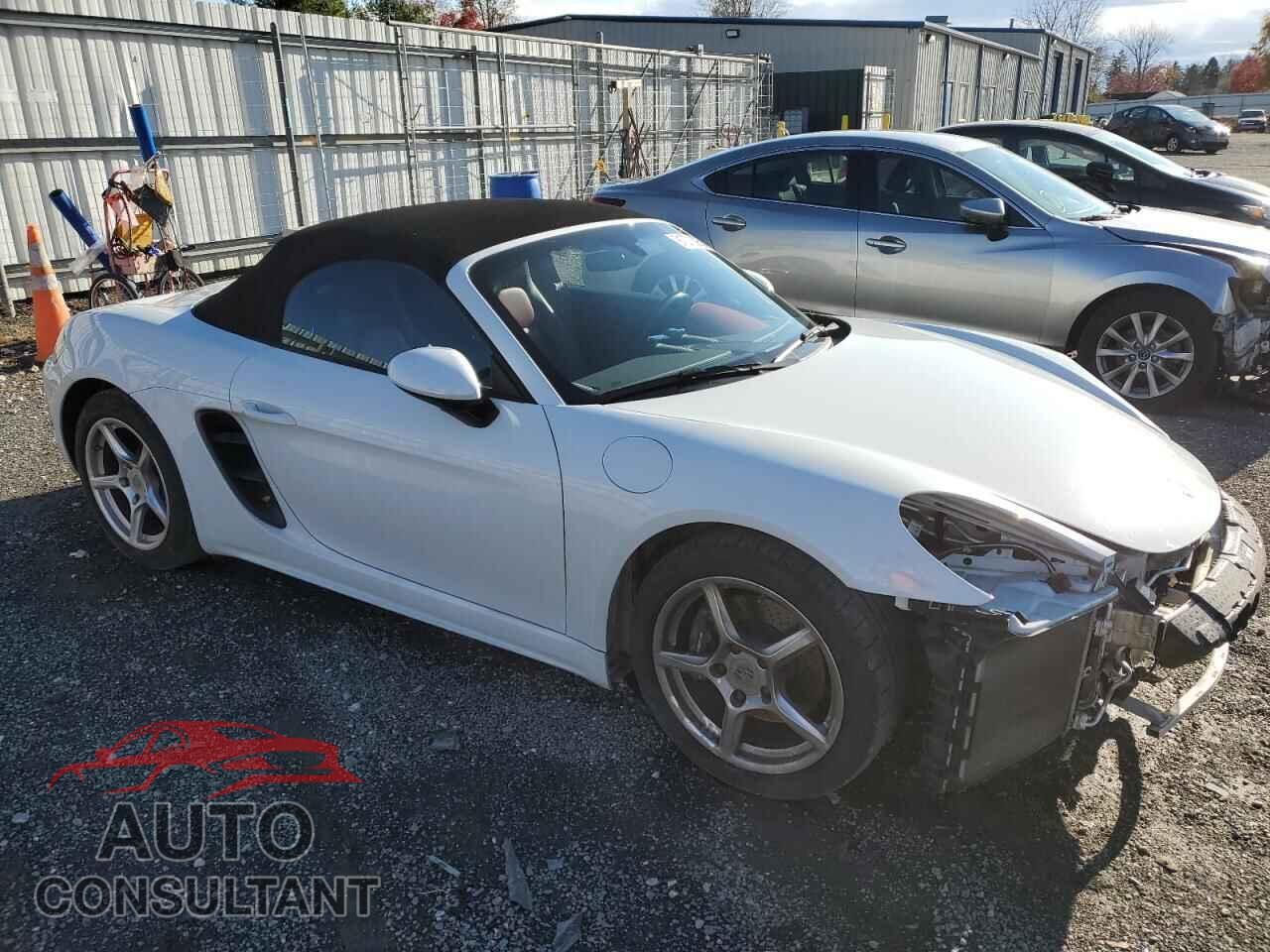 PORSCHE BOXSTER 2017 - WP0CA2A80HS222208