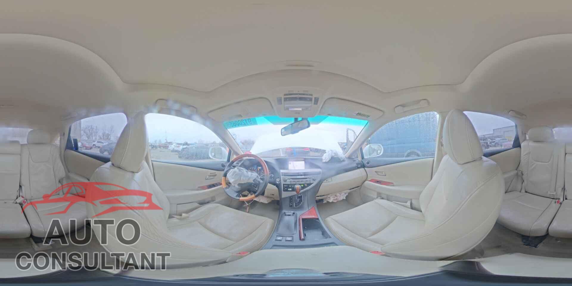 LEXUS RX350 2012 - 2T2BK1BA7CC144987