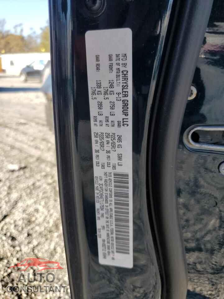 DODGE JOURNEY 2014 - 3C4PDCAB4ET117594