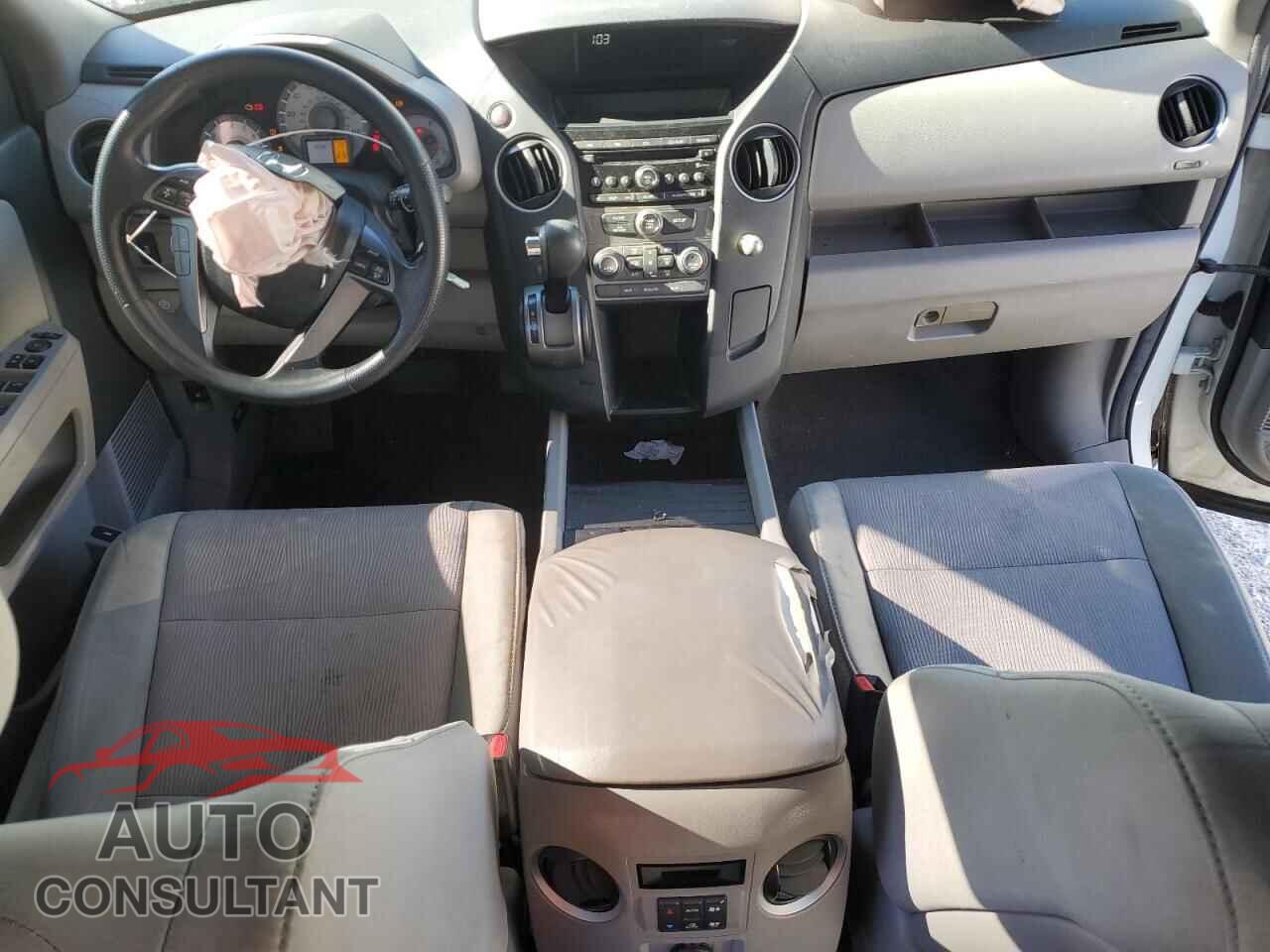 HONDA PILOT 2012 - 5FNYF3H42CB024591