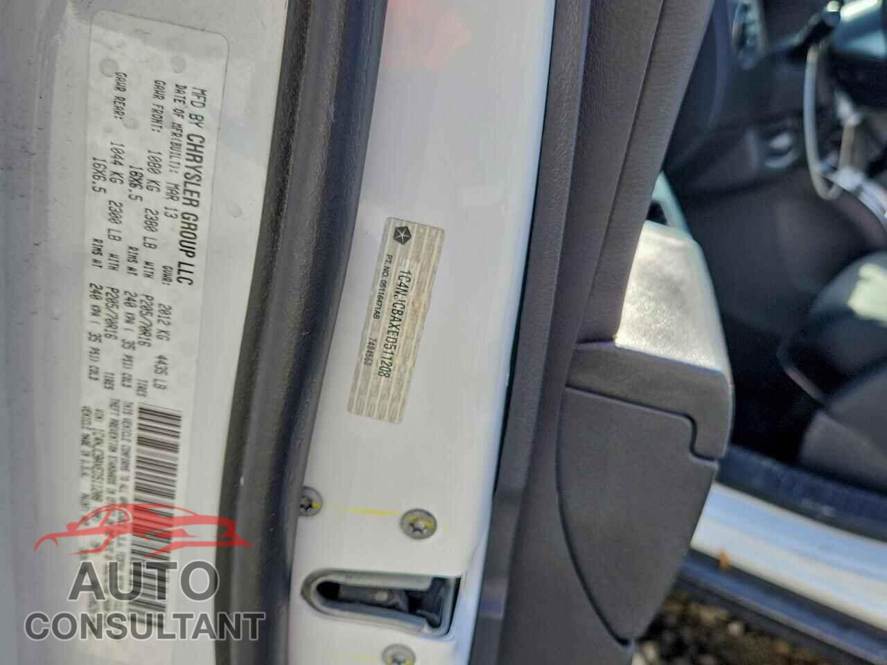 JEEP COMPASS 2014 - 1C4NJCBAXED511208