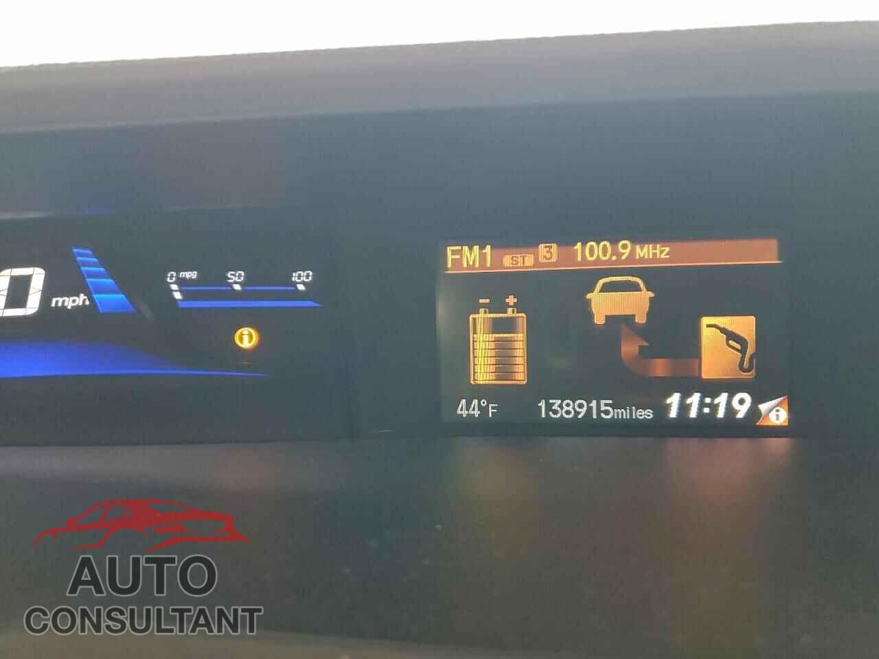 HONDA CIVIC 2012 - JHMFB4F24CS010848