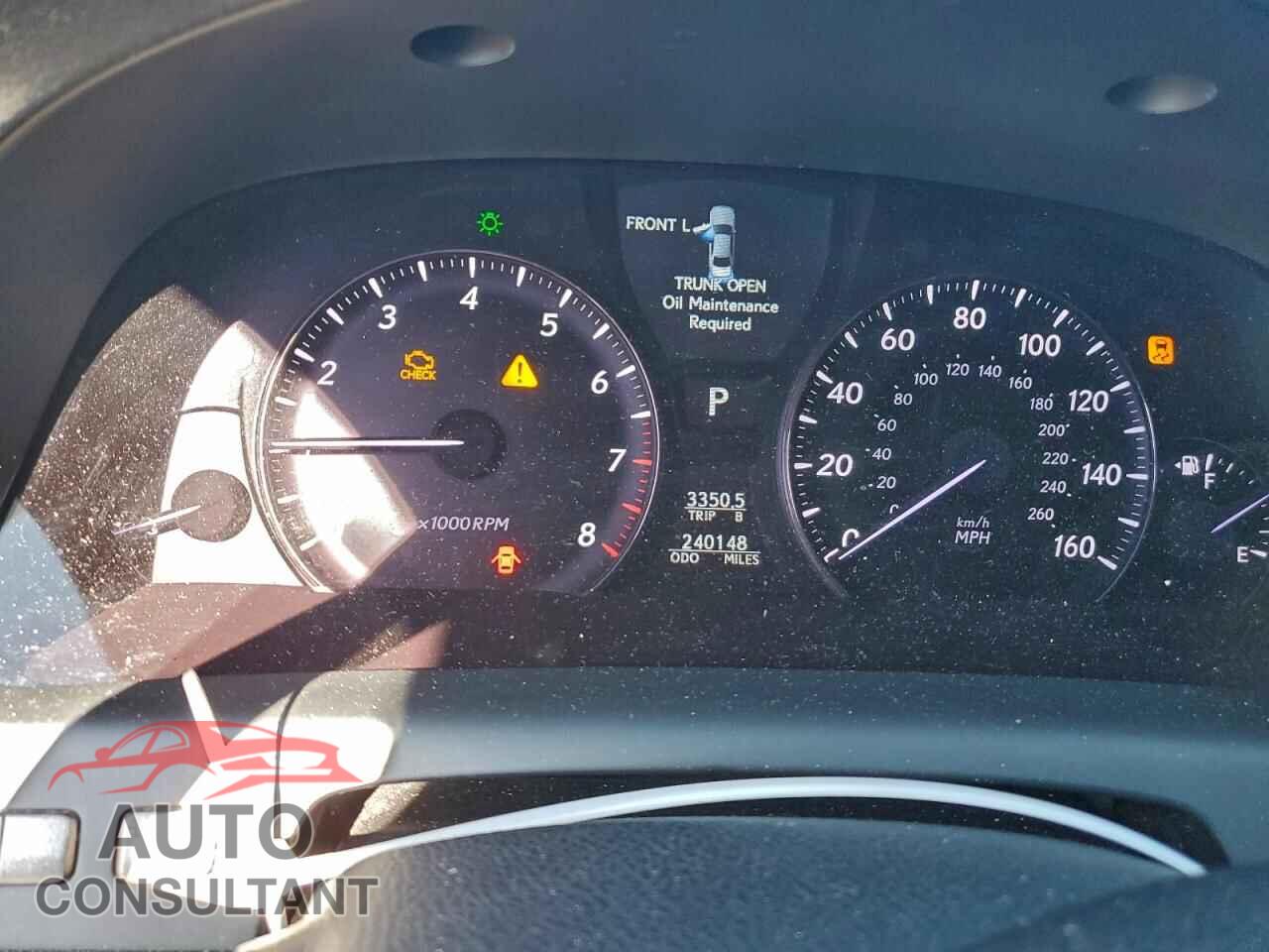 LEXUS LS460 2010 - JTHBL5EF5A5092414