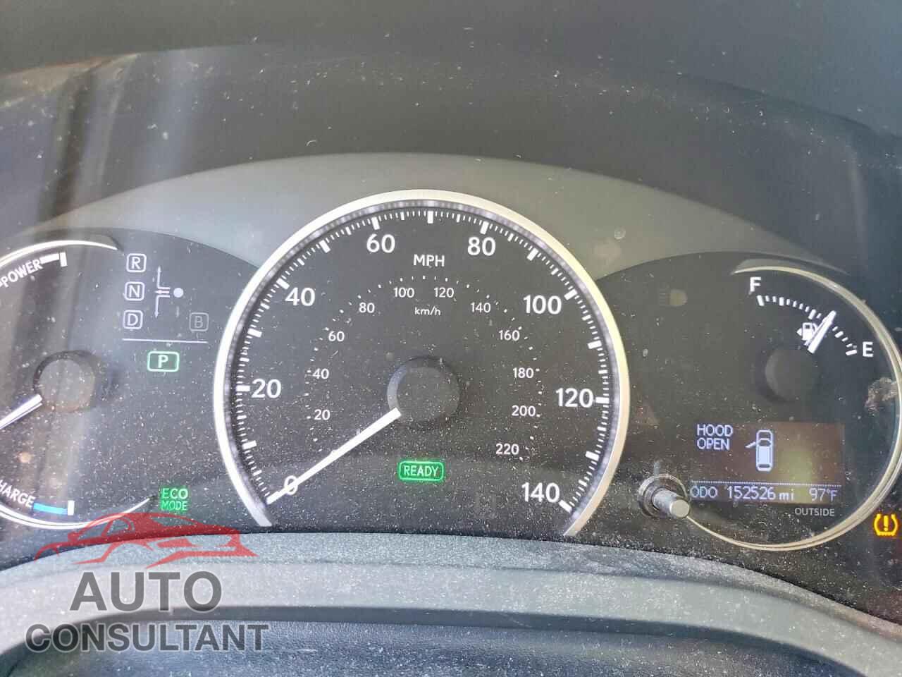 LEXUS CT 200 2013 - JTHKD5BH3D2167023