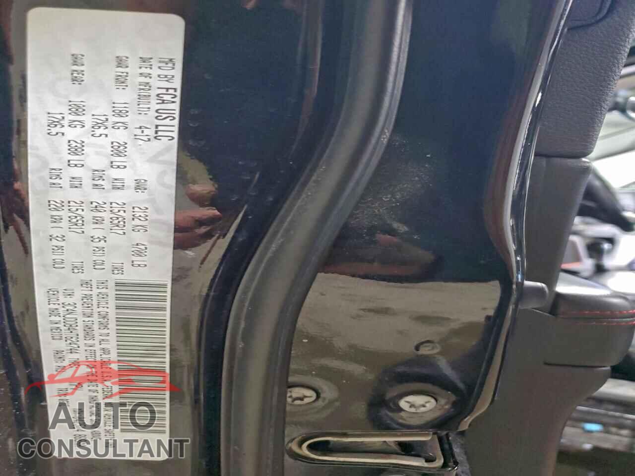 JEEP COMPASS 2017 - 3C4NJDDB4HT624744