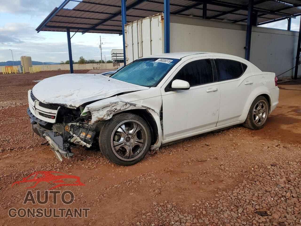 DODGE AVENGER 2013 - 1C3CDZCB1DN721072