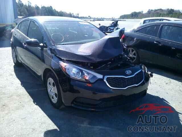 KIA FORTE 2016 - KNAFK4A66G5459770