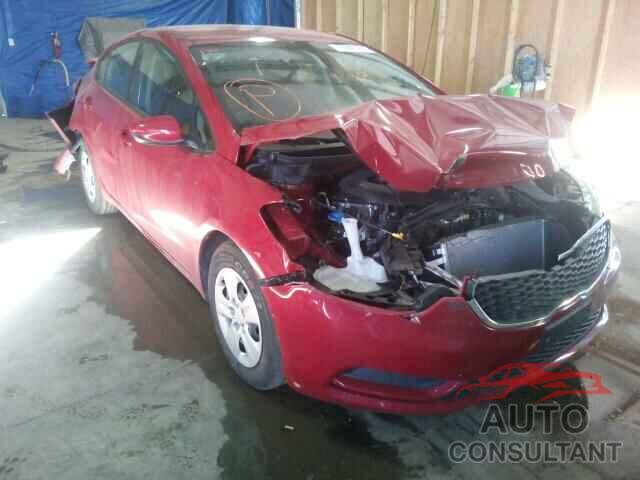 KIA FORTE 2016 - KNAFK4A65G5496079