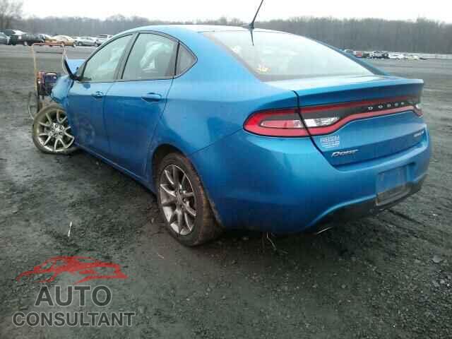 DODGE DART 2015 - 1C3CDFBB1FD174233