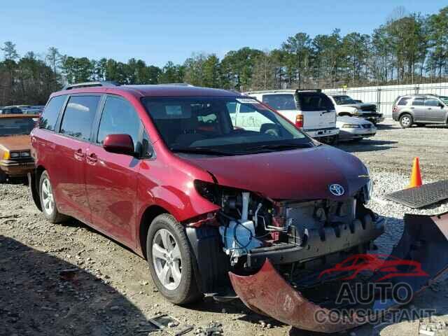 TOYOTA SIENNA 2015 - 5TDKK3DC4FS597426