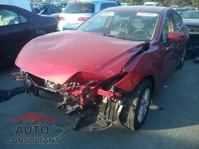 MAZDA 3 2015 - JM1BM1M74F1237488