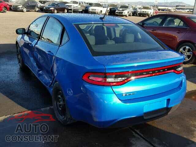 DODGE DART 2015 - 1C3CDFAAXFD432435