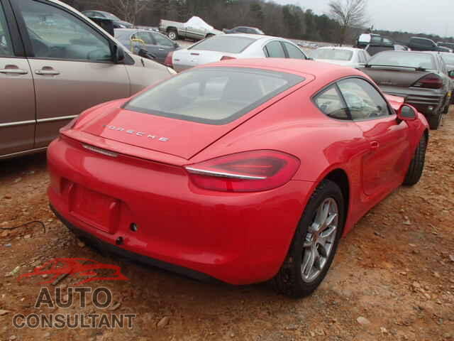 PORSCHE CAYMAN 2015 - WP0AA2A88FK161789
