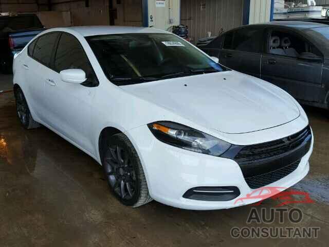 DODGE DART 2016 - 1C3CDFAA8GD530137