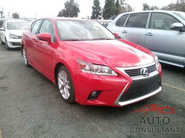 LEXUS CT 200 2015 - JTHKD5BH7F2226822
