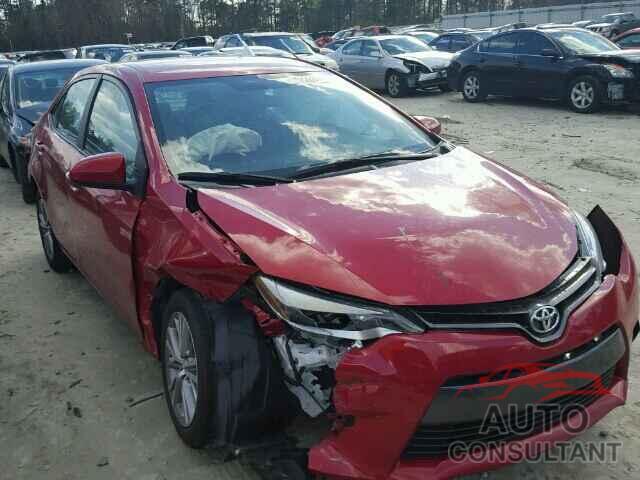 TOYOTA COROLLA 2015 - 2T1BURHE0FC252234